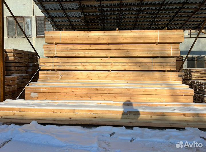 Доска обрезная 25х100х6000мм