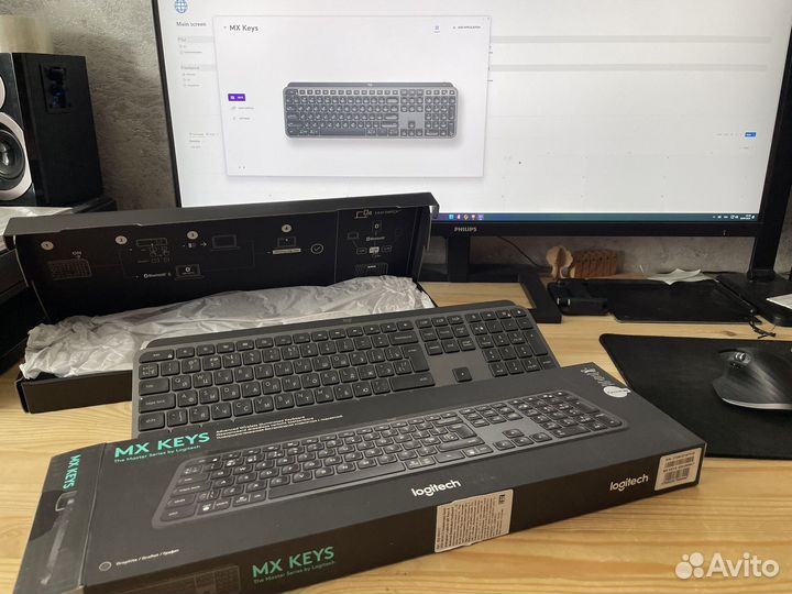 Клавиатура Logitech MX Keys оригинал рус раскладка