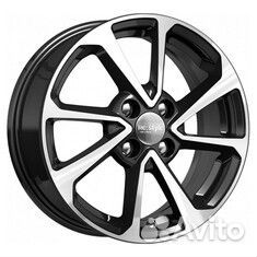 K&K кс861 15x6 4x100 54.10 ET48 алмаз-черный