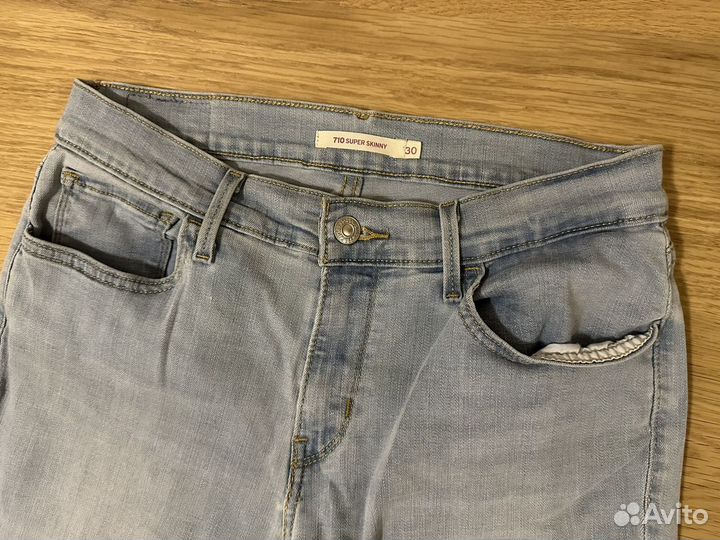 Джинсы Levis 710 super skinny