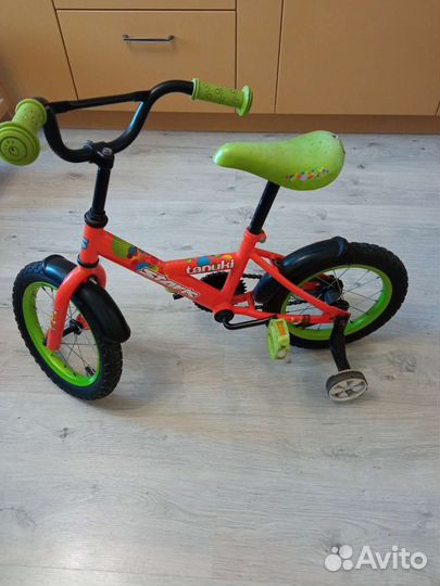 Детский велосипед 4-х колесный 3-6 лет