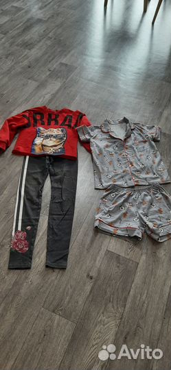 Вещи пакетом на девочку р.152-158