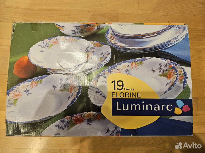 Набор посуды Florine Luminarc (6 персон, 19 предм)
