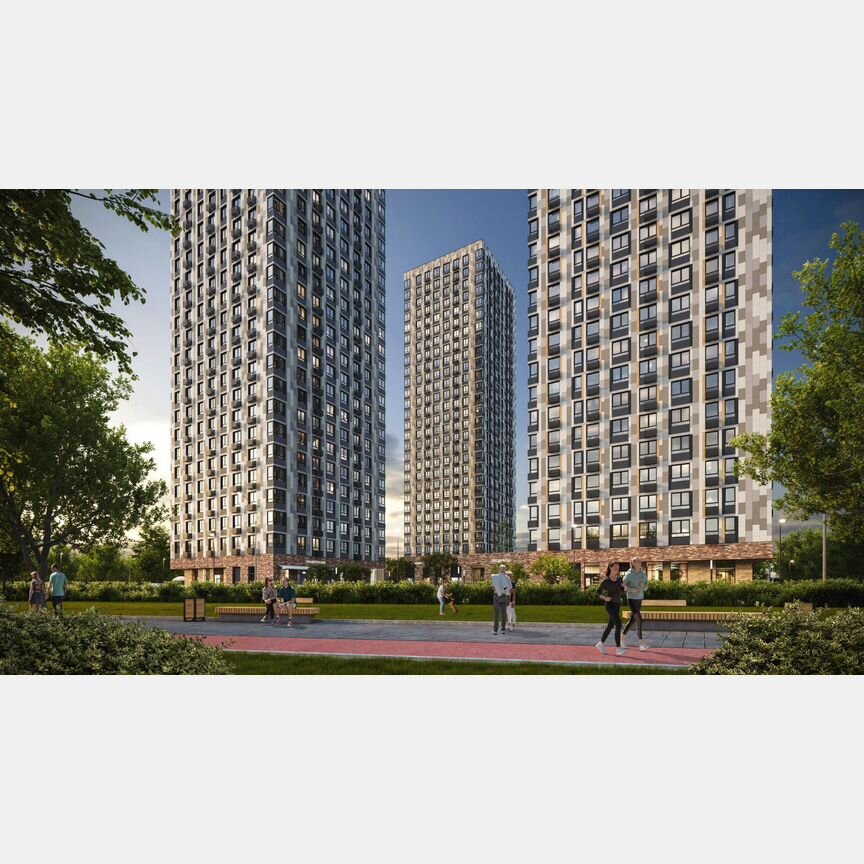 1-к. квартира, 35,3 м², 6/29 эт.