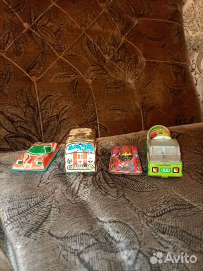 Жестяные машинки СССР