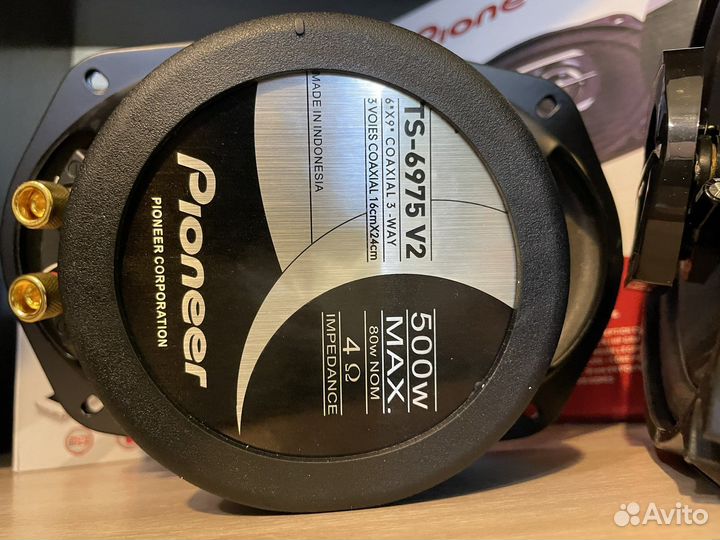 Pioneer TS-6975 v2 овалы колонки динамики новые