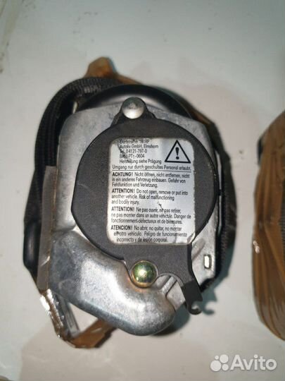 Ремень безопасности задний Audi A4 Ауди