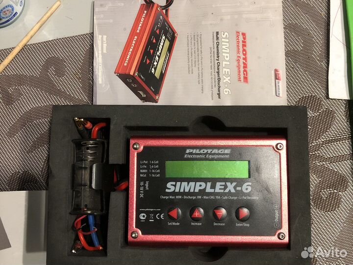 Зарядное устройство Li-Po Simplex-6 RC7108