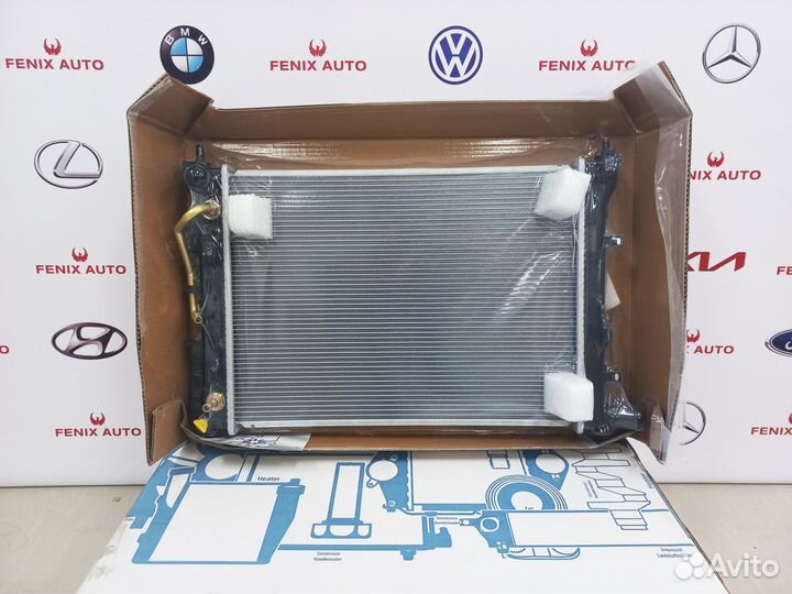 Радиатор Solaris 2 / Kia 4