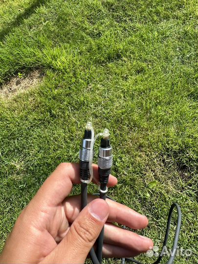 HQ Silver Optical Cable 3.5mm-3.5mm, 1.5m