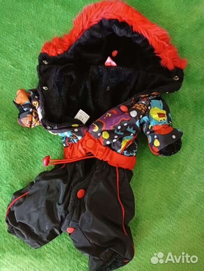 Одежда для собак мелких пород комбинезон зимний