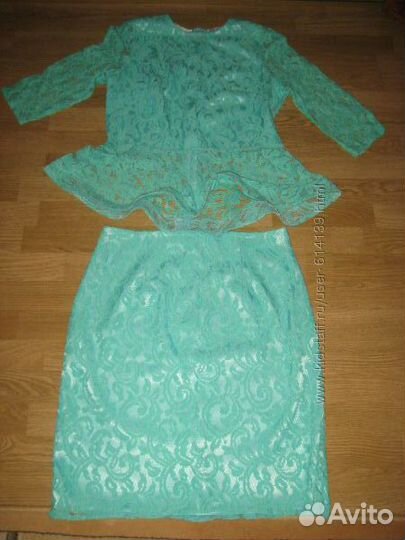 Нарядный костюм с баской