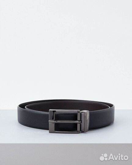 Мужской Ремень Armani Exchange Saffiano Оригинал