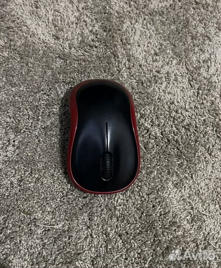 Мышь Logitech M185, оптическая, беспроводная