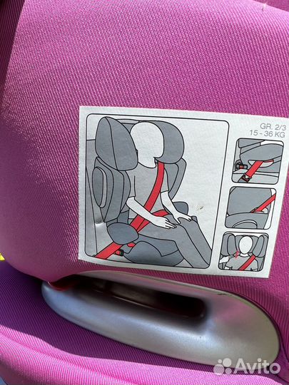 Детское автокресло 15 до 36 кг cybex solution