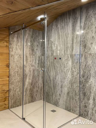 Душевые стеклянные перегородки на заказ