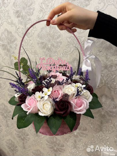 Мыльные букеты