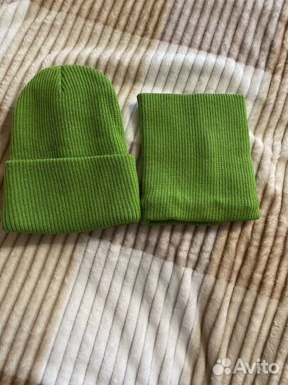 Зимняя шапка и снуд