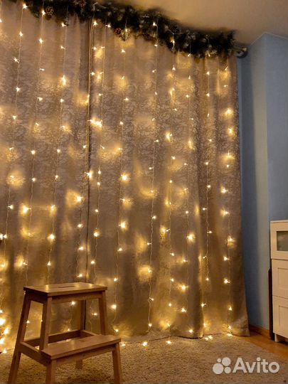 Гирлянда и декор