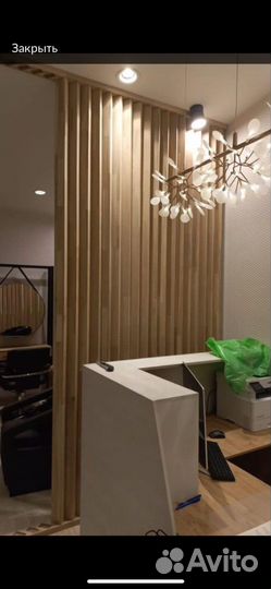 Декоративная перегородка для зонирования