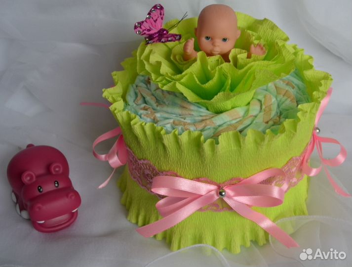 Торт из памперсов