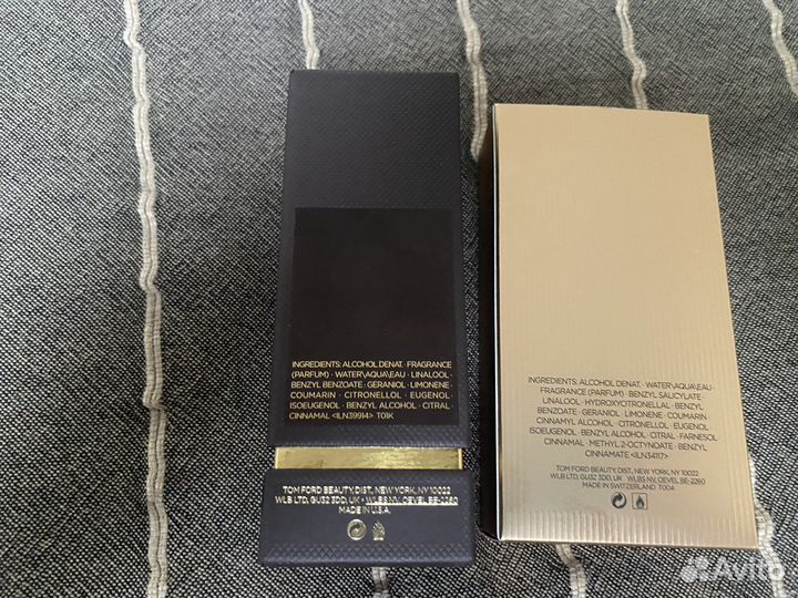 Tom ford black orchid, Tabacco Vanille