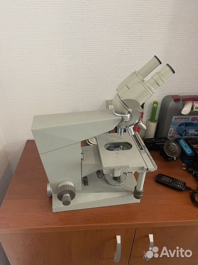 Микроскоп ау-12 с подсветкой