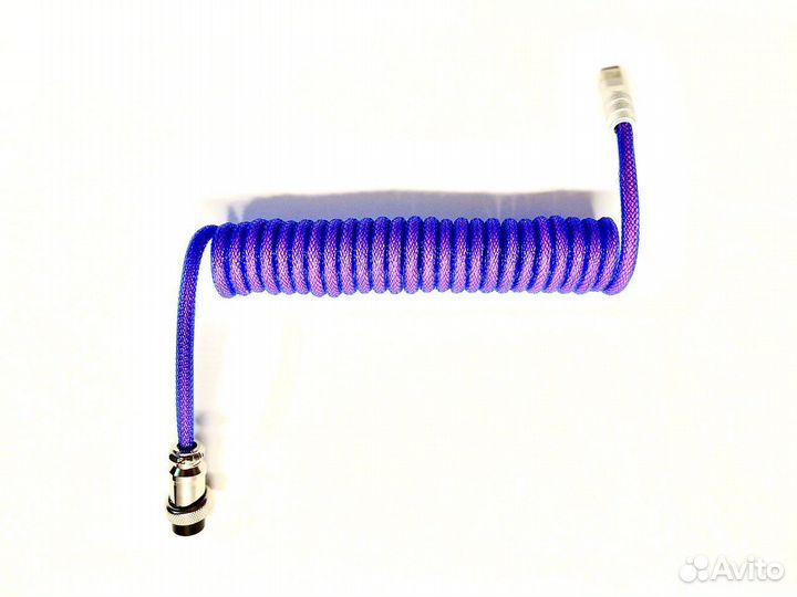 Кастомный спиральный кабель для клавиатуры