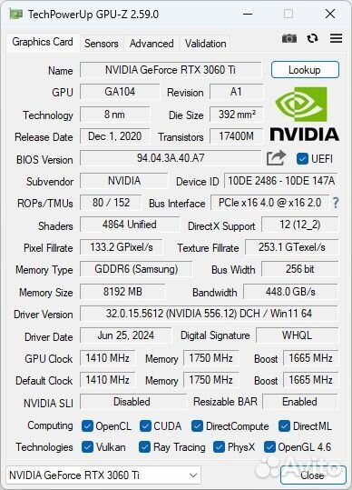 Rtx 3060 ti founders edition