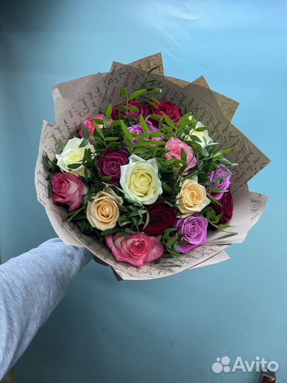 Цветы розы и букеты с доставкой 24