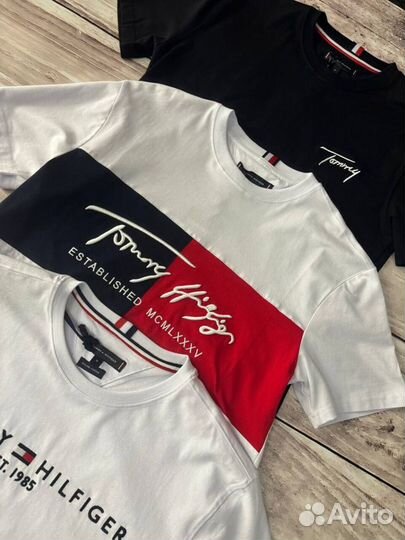 Футболка Tommy Hilfiger хлопок люкс