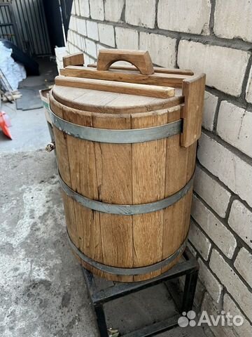 Деревянная бочка кадка 30 литров