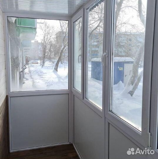 Остекленение балконов