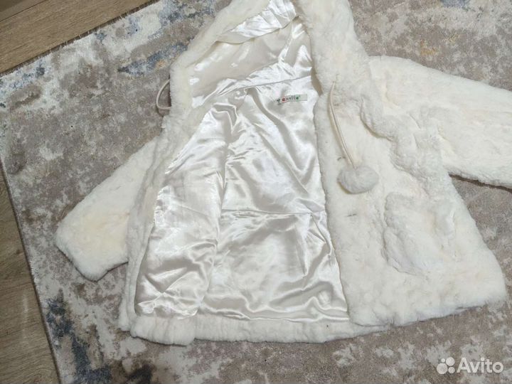 Шубка для девочки 122-128