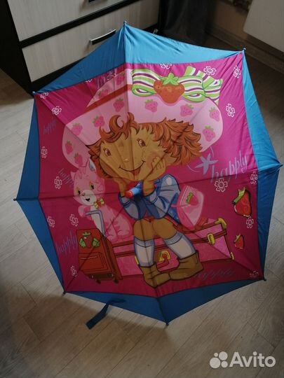 Зонт для девочки, детский, трость