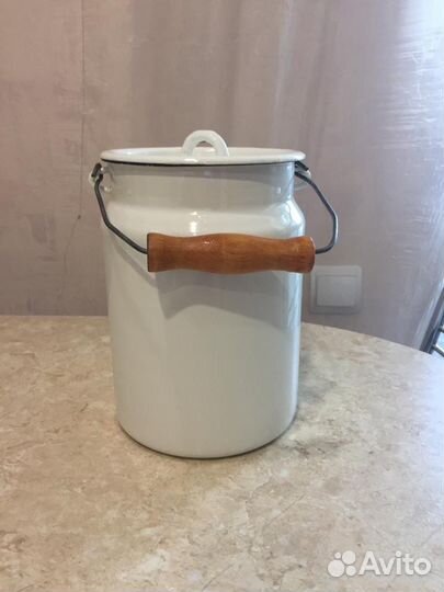 Бидон эмалированный