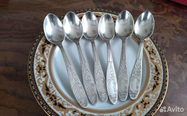 Ложки чайные мельхиоровые СССР