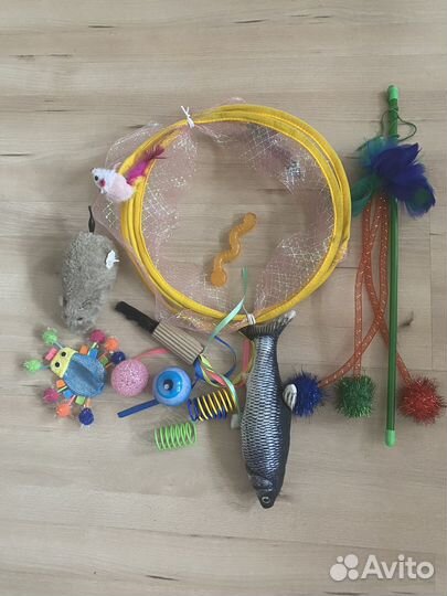 Игрушки для кошки пакетом