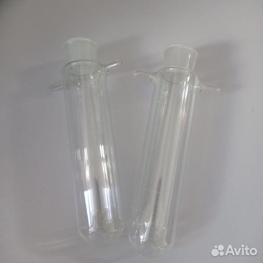 Пробирка стеклянная двойная, сосуд Дьюара