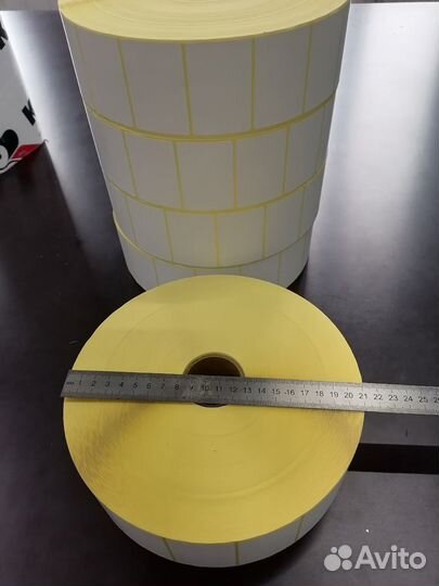 Термоэтикетки 58*40 - 5000 штук в ролике