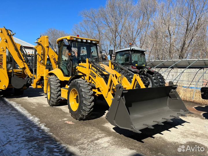 Экскаватор-погрузчик Shanmon 388H, 2023