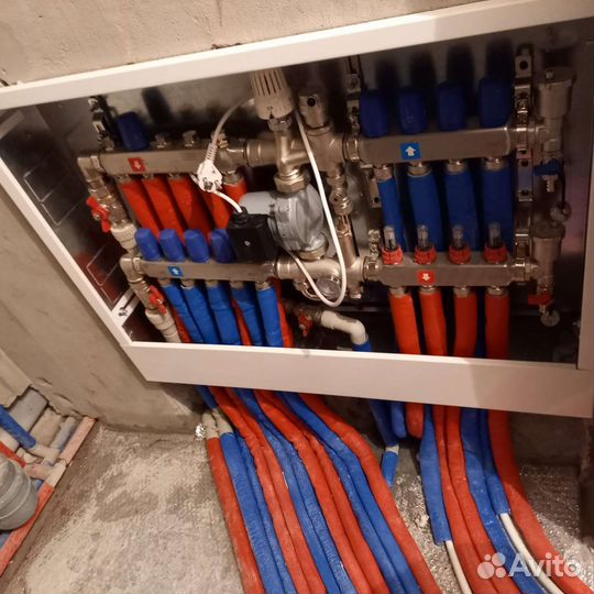 Отопление водоснабжение Теплые полы