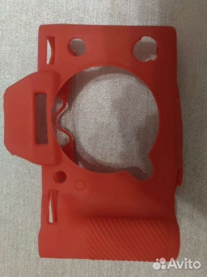 Силиконовый чехол на Fujifilm xt 3 красный