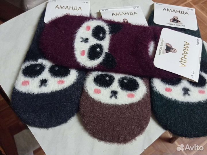Носки с принтом из Норки
