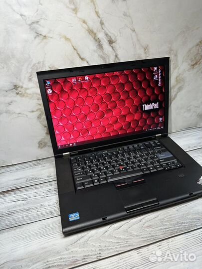 Ноутбук lenovo thinkpad t520 i7/8озу/ssd+hdd