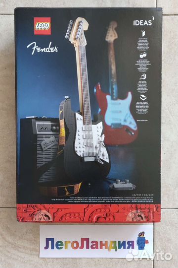 Lego Ideas Fender Stratocaster 21329