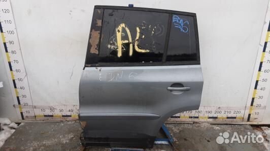 Дверь задняя левая volkswagen tiguan 1 (EDN06FG01)