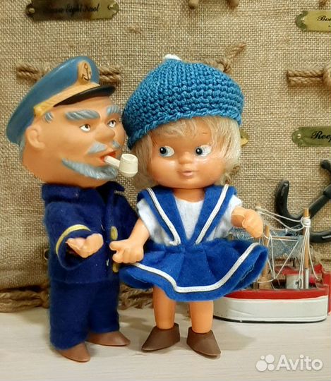 Кукла гдр копытка Сладкая парочка. 15 см