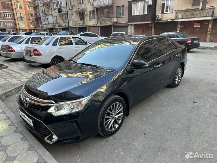 Toyota Camry 2.5 AT, 2016, 178 000 км