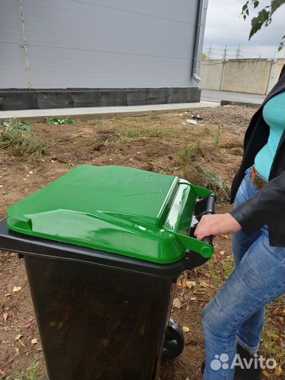 Контейнер 120 л. Мусорный на колесах арт.495